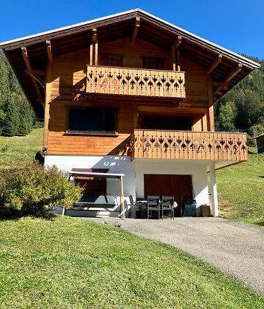 Chalet Luxueux Châtel Buitenkant foto