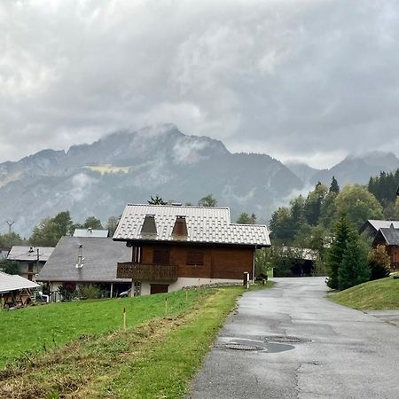Chalet Luxueux Châtel Buitenkant foto