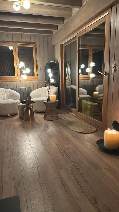 Chalet Luxueux Châtel Buitenkant foto