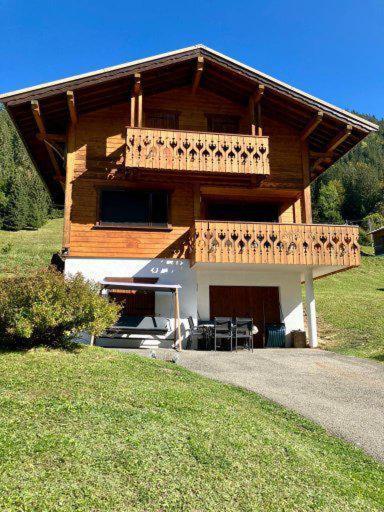 Chalet Luxueux Châtel Buitenkant foto