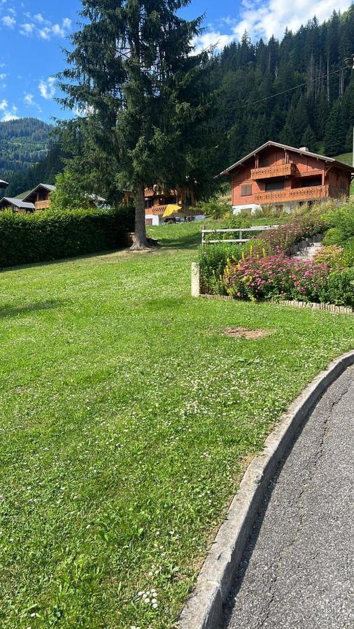 Chalet Luxueux Châtel Buitenkant foto
