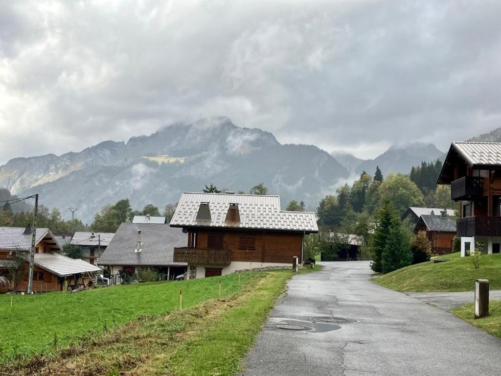 Chalet Luxueux Châtel Buitenkant foto